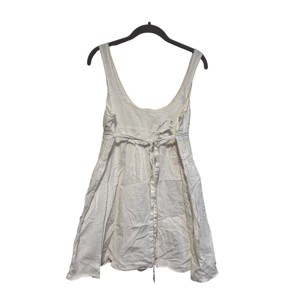 BP. White Button Front Tank Top, Size M - Picture 7 of 7